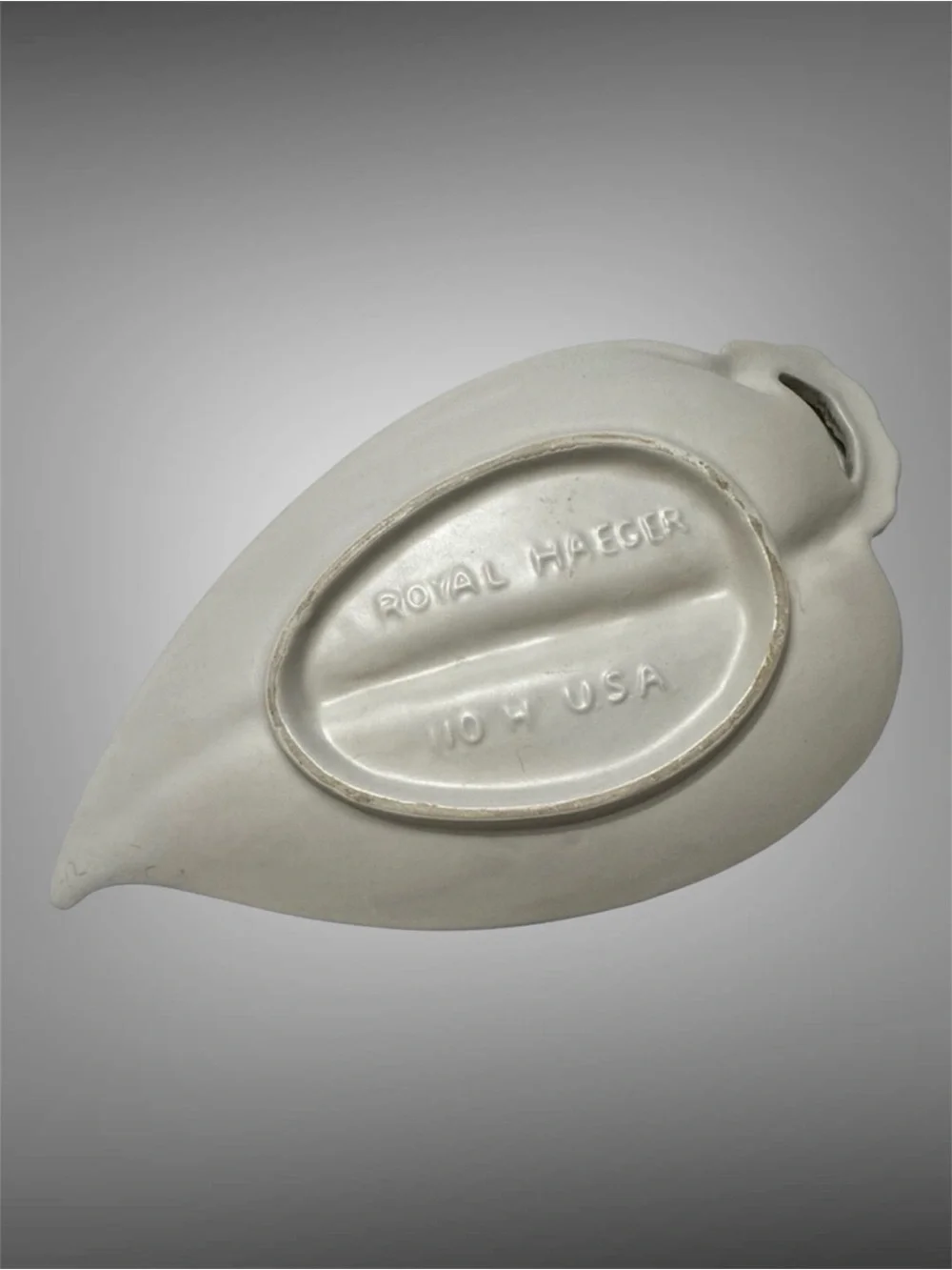 VINTAGE 1950s ROYAL HAEGER CERAMIC LEAF TRAY